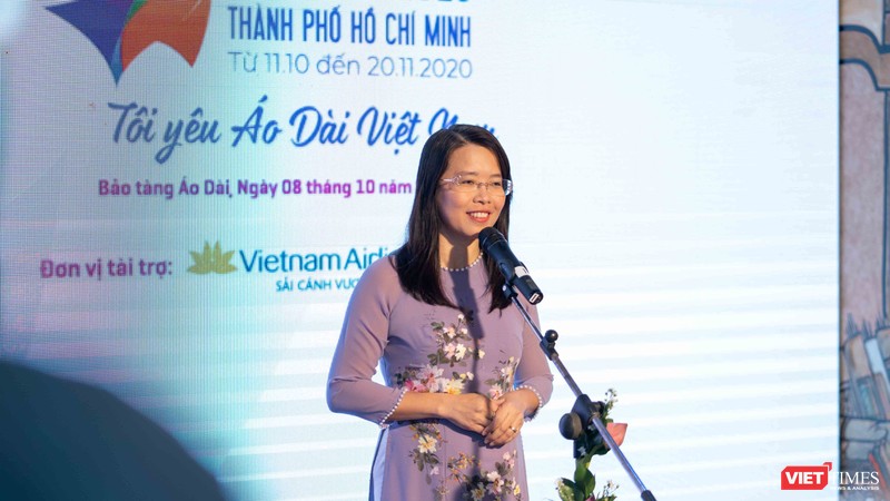 Bà Nguyễn Thị Ánh Hoa, tân Giám đốc Sở Du lịch TP.HCM (Ảnh: HB) 