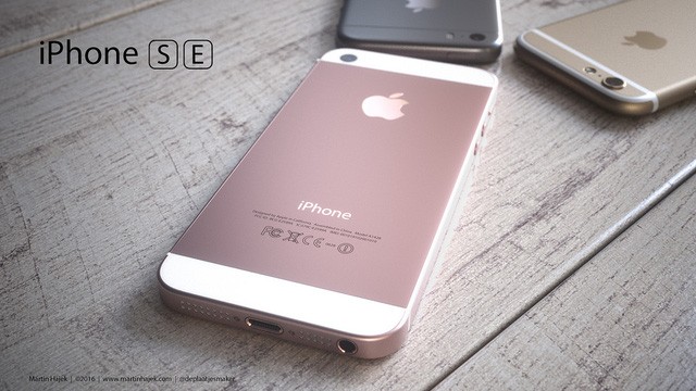 Ý tưởng model iPhone SE màn hình 4 inch mới nhất của Apple.