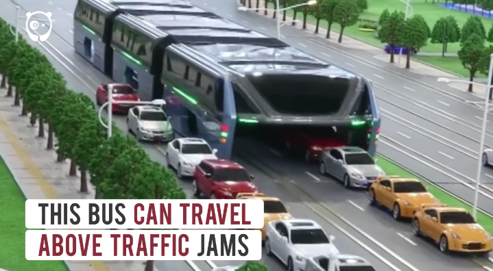 Video: Siêu bus tương lai sẽ "nuốt trọn" các phương tiện khác