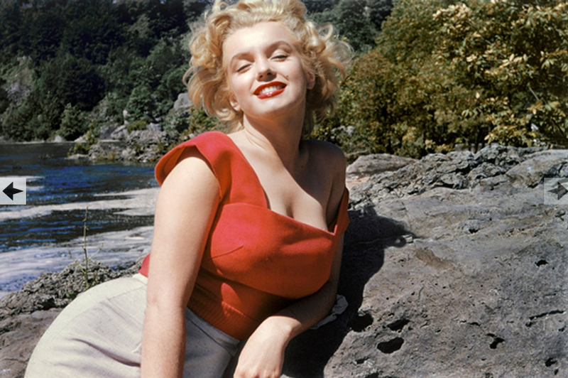 Năm 1952, Marilyn Monroe trong phim 'Niagara Falls.