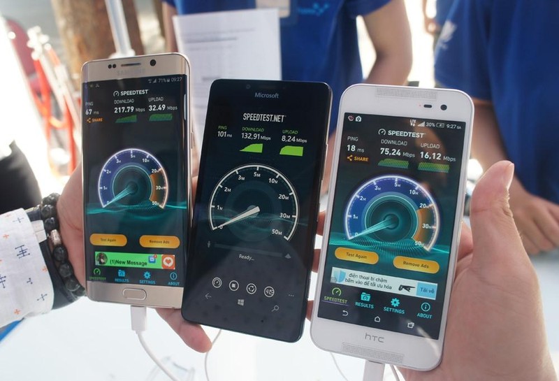 Mobifone vừa bắt đầu thử nghiệm mạng 4G từ ngày 30/4/2016, tại Hà Nội, Đà Nẵng và Tp.HCM.