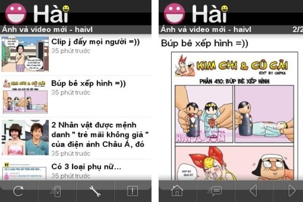 Haivl.com, một mạng xã hội đã bị đóng cửa năm 2014 vì nhiều vi phạm. (Nguồn: blackberryvietnam.net)