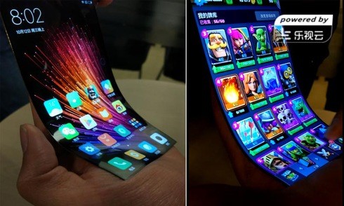 Xiaomi thử nghiệm màn hình smartphone uốn cong