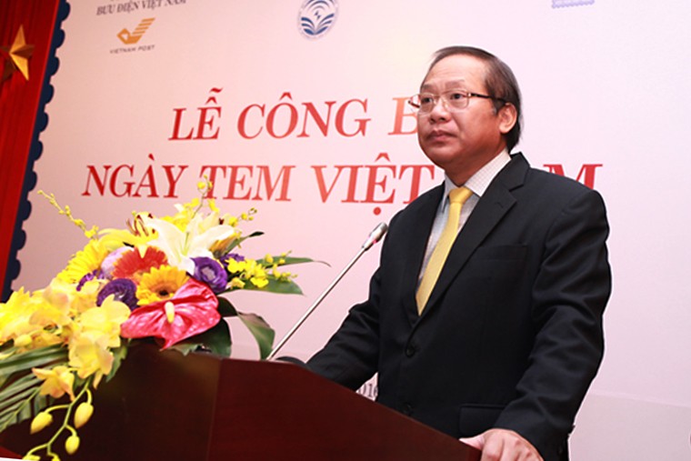 Bộ trưởng Bộ TT&TT Trương Minh Tuấn phát biểu tại Lễ công bố 