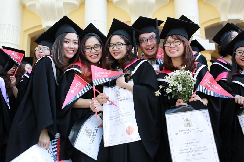 1.528 sinh viên Đại học RMIT Việt Nam tại cả 2 cơ sở của trường vừa được trao bằng tốt nghiệp.