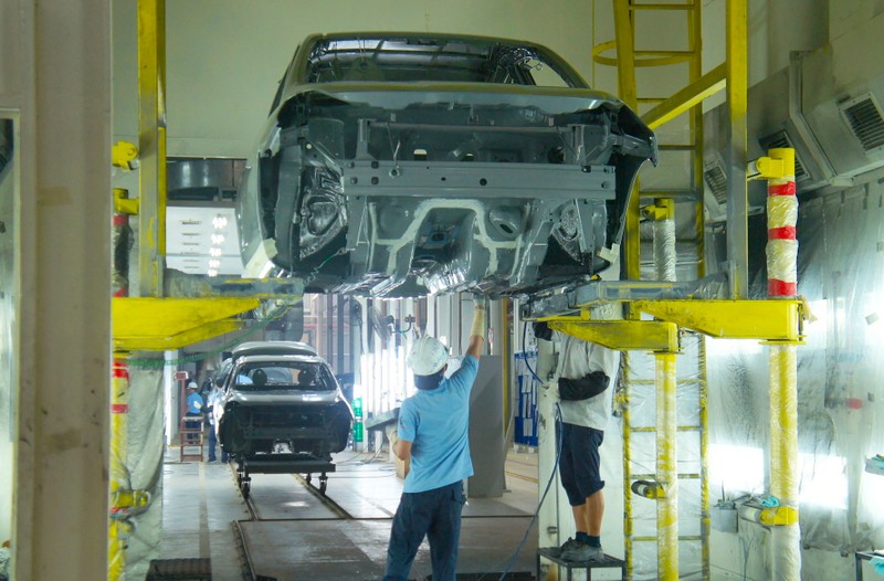Một DN nước ngoài trong lĩnh vực cơ khí ô tô đang hoạt động tại Khu công nghiệp Hòa Khánh (Đà Nẵng). Ảnh: VGP/Minh Trang