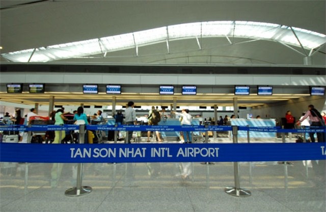 Sân bay Tân Sơn Nhất lại tấn công mạng đêm 8/3. Ảnh: VNF
