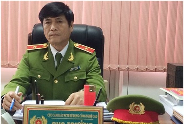 Thiếu tướng Nguyễn Thanh Hóa, nguyên Cục trưởng Cục Cảnh sát phòng chống tội phạm - Bộ Công an. Ảnh: BCA.