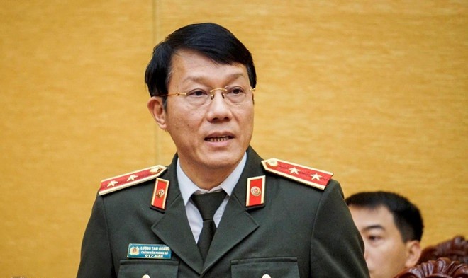 Trung tướng Lương Tam Quang – Thứ trưởng Bộ Công an. Ảnh: Bộ Công an.