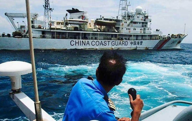 Phạm vi Trung Quốc tuyên bố áp đặt lệnh cấm là các vùng biển thuộc vĩ tuyến 12 độ Bắc trở lên ở Biển Đông. Ảnh: Bộ Ngoại giao.