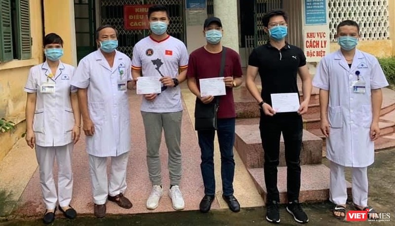 Các bệnh nhân được công bố khỏi bệnh tại BVĐK tỉnh Nam Định ngày 7/8.