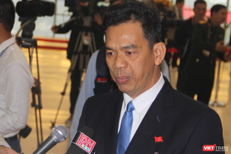 Ông Trần Trung Nhân - Đoàn đại biểu Đảng bộ tỉnh Đồng Nai.