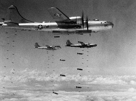 Máy bay ném bom B-29 trong cuộc chiến tranh Triều Tiên (1950-1953) (Ảnh: Tư liệu)