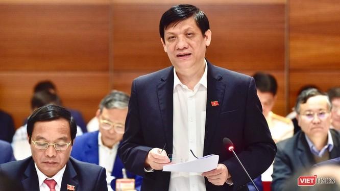 Quốc hội vừa phê chuẩn miễn nhiệm chức Bộ trưởng Y tế đối với ông Nguyễn Thanh Long.