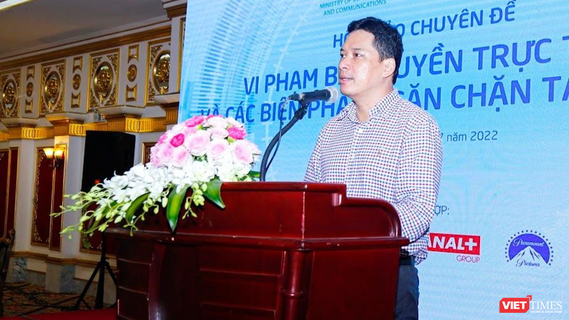 Ông Lê Quang Tự Do - Phó Cục trưởng Cục Phát thanh truyền hình và Thông tin điện tử.