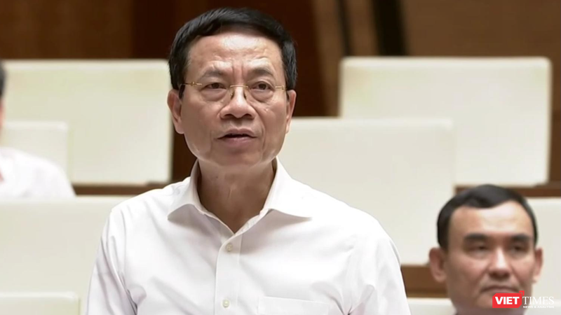 Bộ trưởng Nguyễn Mạnh Hùng cho biết, thông tin xấu độc hiện nay chủ yếu xuất hiện trên các nền tảng xuyên biên giới.