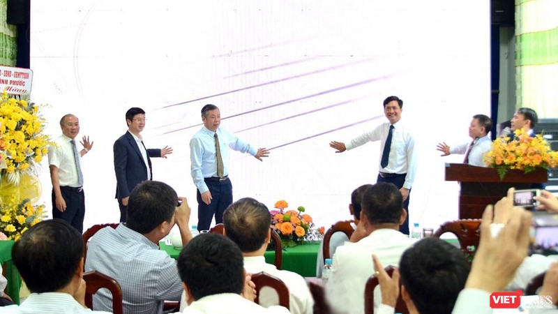 Lễ khai trương “Phần mềm tài nguyên và môi trường tỉnh Bình Phước” vừa diễn ra hôm nay (30/6).