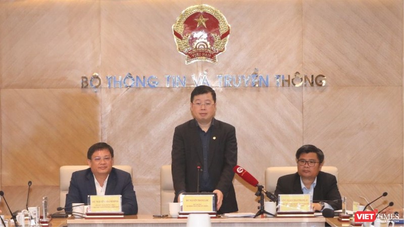 Thứ trưởng Bộ TT&TT Nguyễn Thanh Lâm thông tin về Chương trình Ngày hội thắm tình hữu nghị đặc biệt Việt Nam - Lào năm 2023.