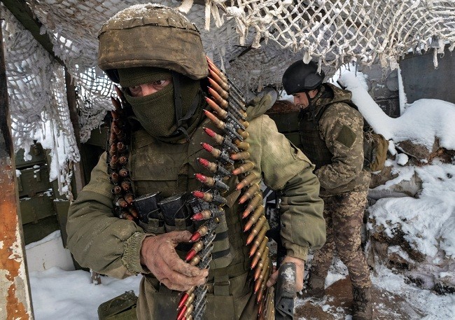 Hình ảnh binh lính thuộc Lực lượng Vũ trang Ukraine (ảnh: National Interest)