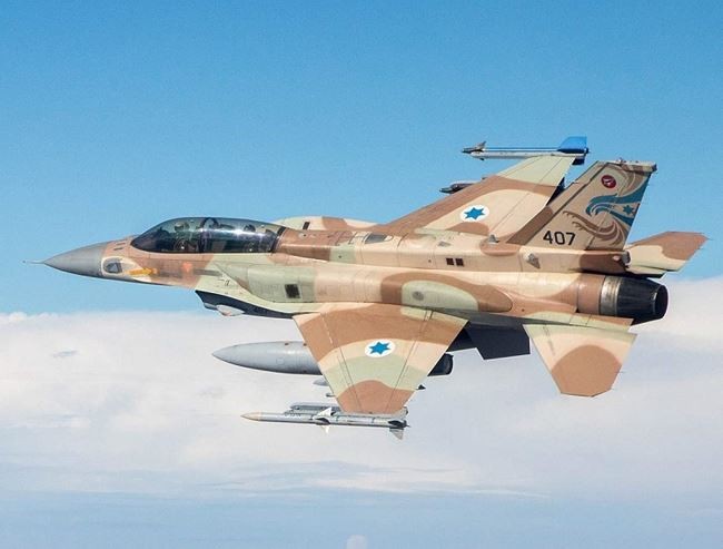 Tiêm kích F-16 của không quân Israel. Ảnh: National Interest