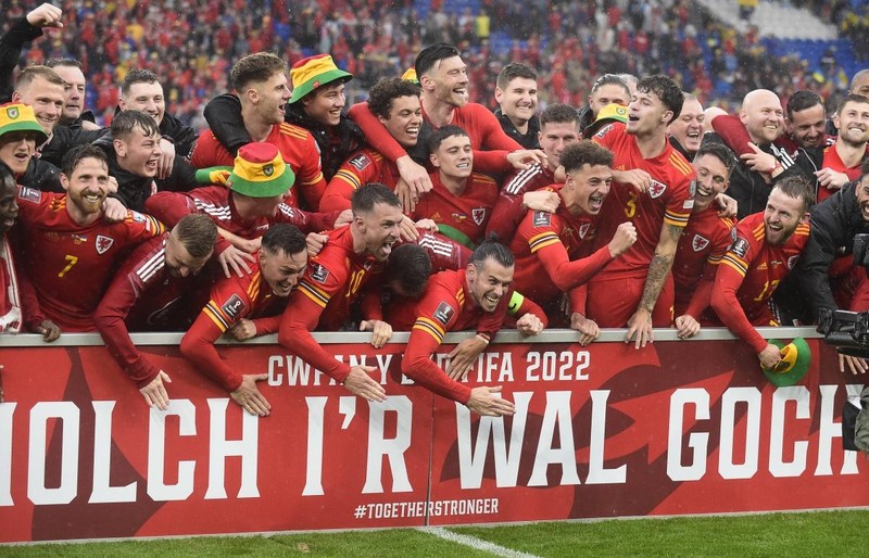 Xứ Wales lần đầu tiên trở lại World Cup sau 64 năm. Ảnh: Reuters