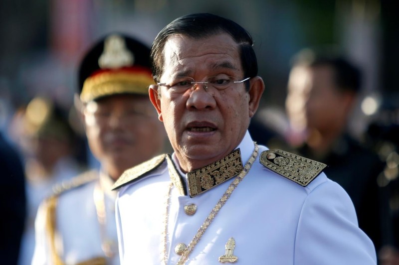 Thủ tướng Campuchia Hun Sen (Ảnh: Reuters)