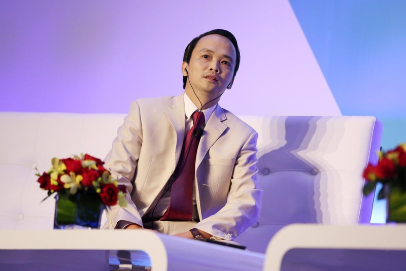 Ông Trịnh Văn Quyết, Chủ tịch kiêm Tổng giám đốc Bamboo Airways (Ảnh: Bloomberg)