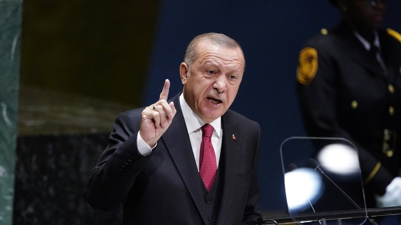 Tổng thống Thổ Nhĩ Kỳ Recep Tayyip Erdogan (Ảnh: RT)