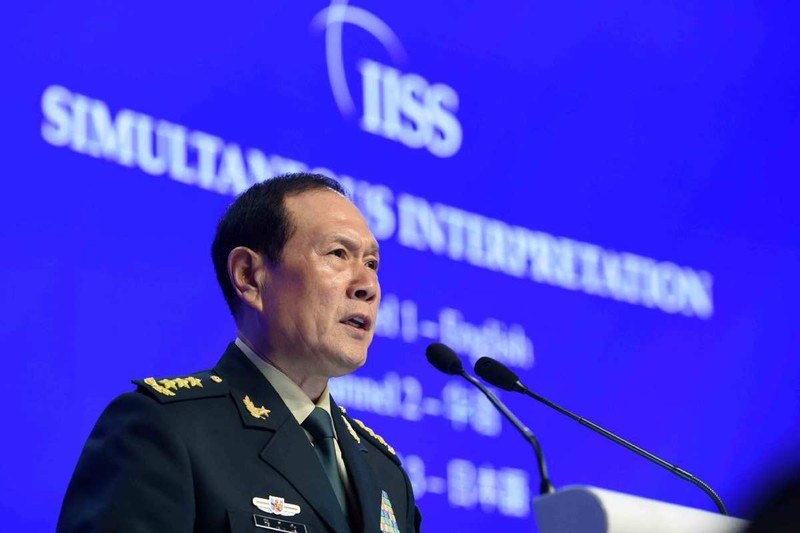 Bộ trưởng Quốc phòng Trung Quốc Ngụy Phượng Hòa (Ánh: SCMP)