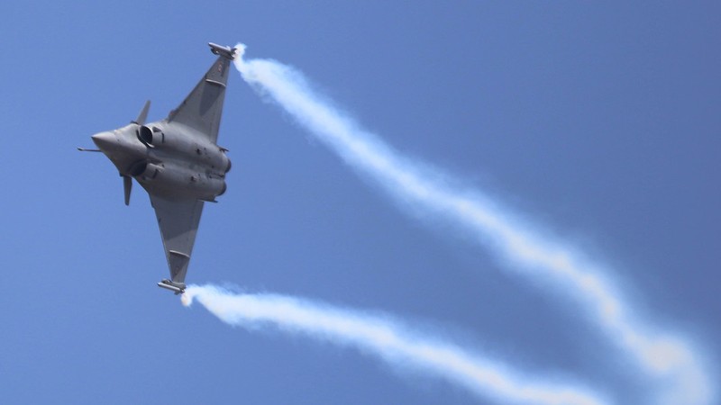 Một chiến đấu cơ Rafael của lực lượng không quân Ấn Độ (Ảnh: RT)