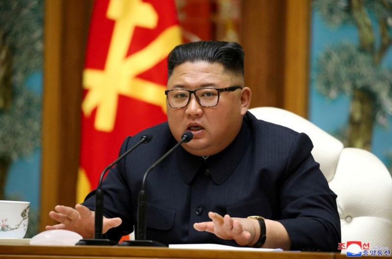 Đang có nhiều đồn đoán về tình hình sức khỏe của lãnh đạo Triều Tiên Kim Jong-un (Ảnh: KCNA)