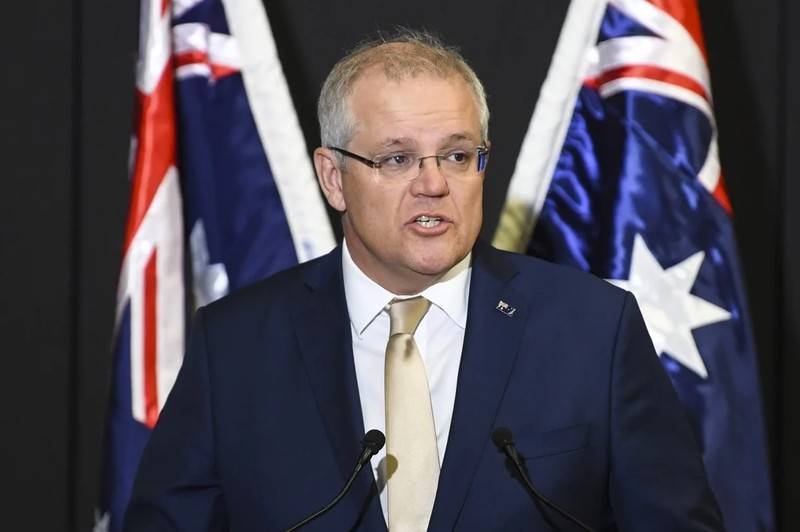 Thủ tướng Australia Scott Morrison (Ảnh: EPA)