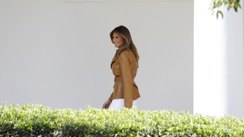 Đệ nhất phu nhân Mỹ Melania Trump hứng chỉ trích vì kế hoạch cải tạo Vườn Hồng Nhà Trắng (Ảnh: RT)