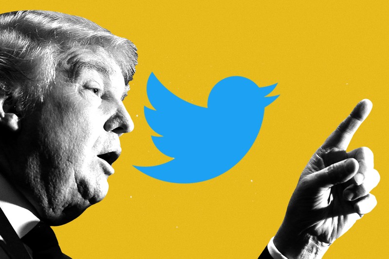 Tổng thống Trump có 89 triệu người theo dõi trên Twitter (Ảnh: The Atlantic)