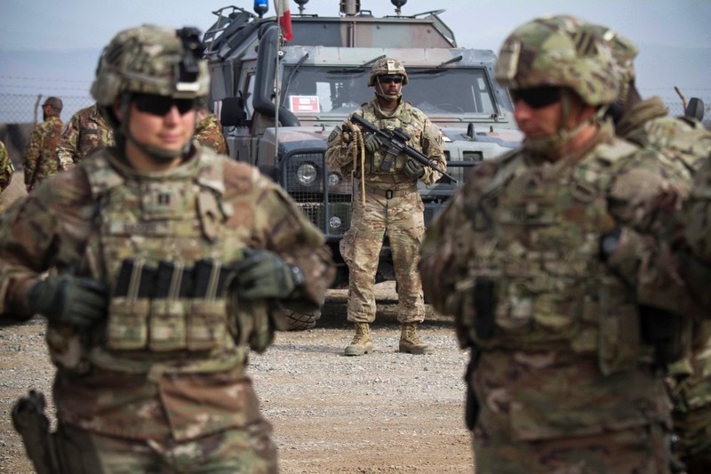 binh sĩ Mỹ tại Afghanistan (Ảnh: NYTimes)