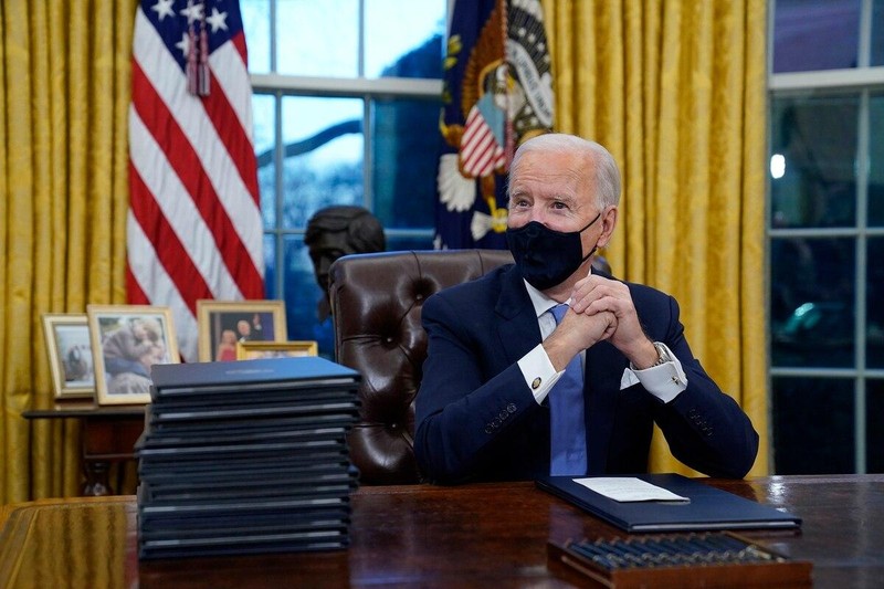 Chính quyền Tổng thống Biden có kế hoạch đề xuất gia hạn hiệp ước vũ khí hạt nhân với Nga (Ảnh: AP)