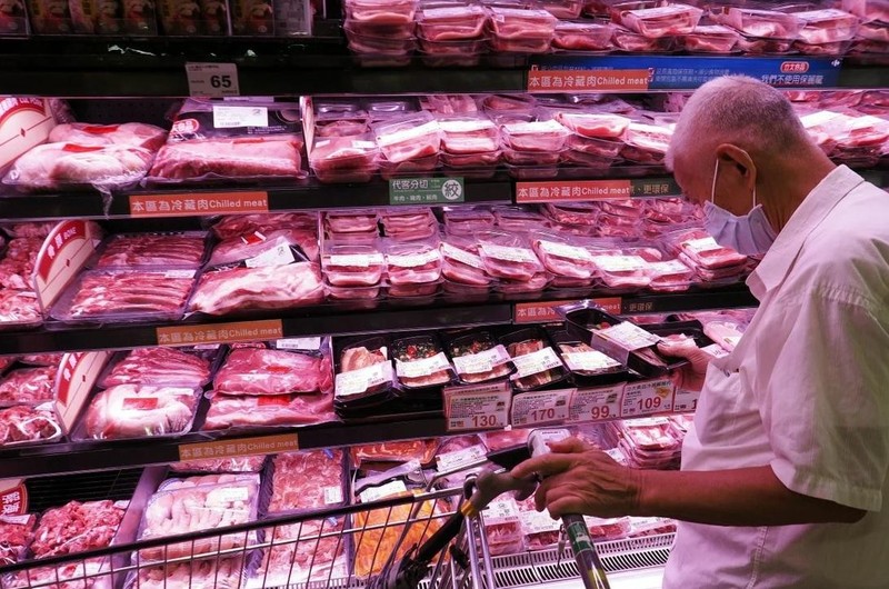 Đài Loan cho phép nhập thịt lợn chứa ractopamine từ Mỹ, bất chấp phản ứng từ người dân (Ảnh: EPA)