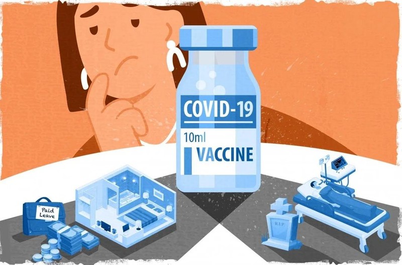 Còn rất nhiều do dự tiêm vaccine COVID-19 vì sợ nguy cơ chịu các phản ứng phụ (Ảnh: SCMP)