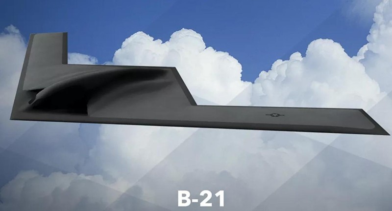 Bức ảnh đầu tiên về B-21 Raider được Không quân Mỹ đăng tải hồi tháng 2/2021 (Ảnh: USAF)