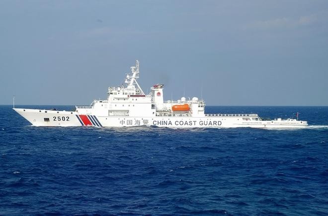 Một tàu hải cảnh Trung Quốc hoạt động tại biển Hoa Đông năm 2016 (Ảnh minh họa: AFP).