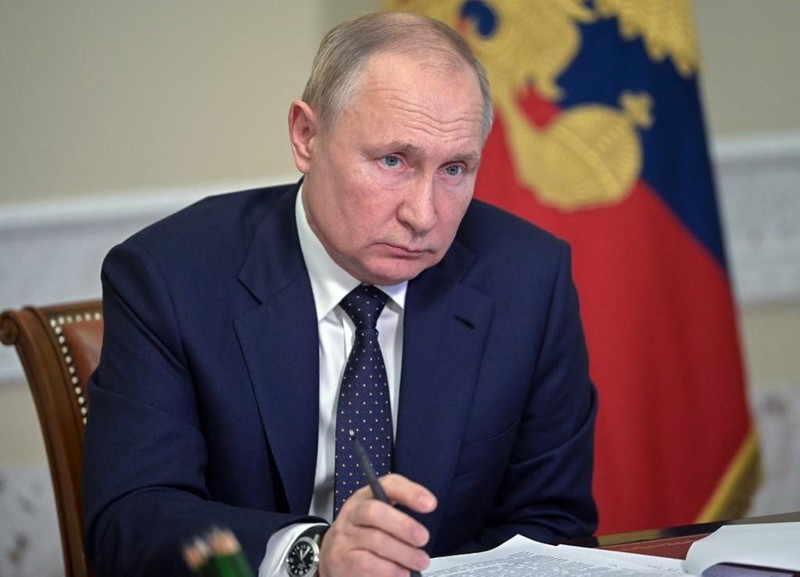 Tổng thống Putin ủng hộ biện pháp khôi phục trật tự tại Kazakhstan của Tổng thống Kassym-Jomart Tokayev. (Nguồn: AFP)