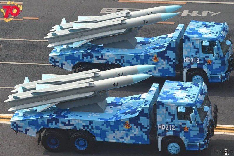 YJ-12 được đánh giá là tên lửa chống hạm nguy hiểm nhất của quân đội Trung Quốc (Ảnh: Handout)