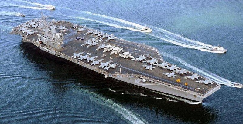 Siêu tàu sân bay lớp Nimitz của Hải quân Mỹ (Ảnh: Military Watch)
