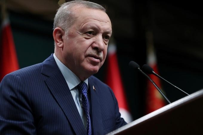 Tổng thống Thổ Nhĩ Kỳ Recep Tayyip Erdogan (Ảnh: Reuters).