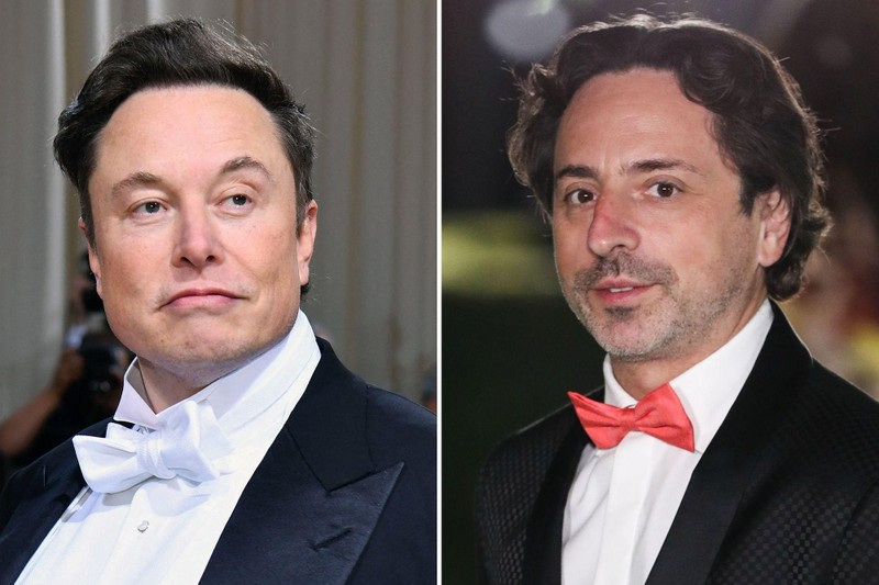 Tình bạn lâu năm giữa Elon Musk và Sergey Brin tan vỡ sau khi vụ việc được phanh phui (Ảnh: WSJ)