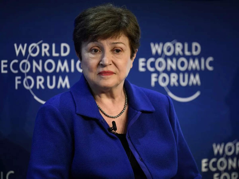 Tổng Giám đốc IMF Kristalina Georgieva (Ảnh: Economic Times)