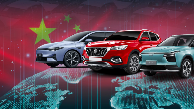 Các hãng xe hơi Trung Quốc đang dần thống trị thị trường toàn cầu (Ảnh: Motor1)