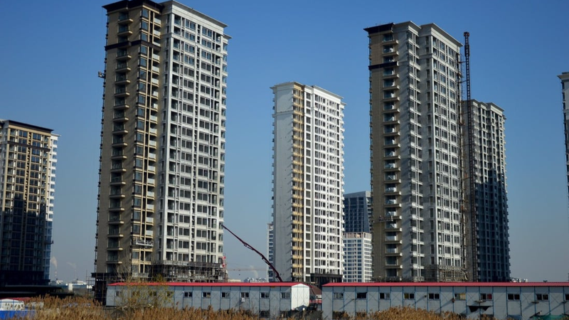 Giá trung bình của một căn nhà mới tại 70 thành phố của Trung Quốc tăng 0,3% trong tháng 2/2023 (Ảnh: Reuters)