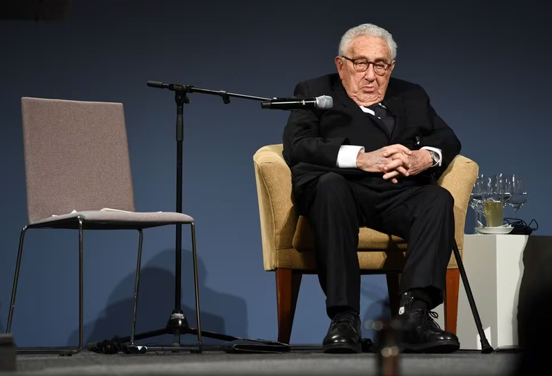 Cựu Ngoại trưởng Mỹ Henry Kissinger tham dự lễ trao giải của Viện Hàn lâm Mỹ tại điện Charlottenburg ở Berlin, Đức, ngày 21/1/2020 (Ảnh: Reuters)