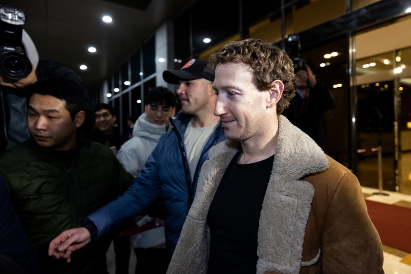 Tài sản của Mark Zuckerberg vượt qua Elon Musk (Ảnh: Bloomberg)